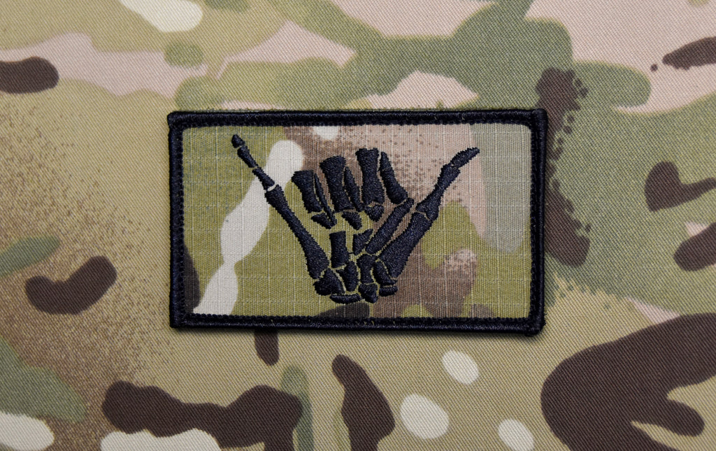 Multicam Bone Shaka Morale Patch