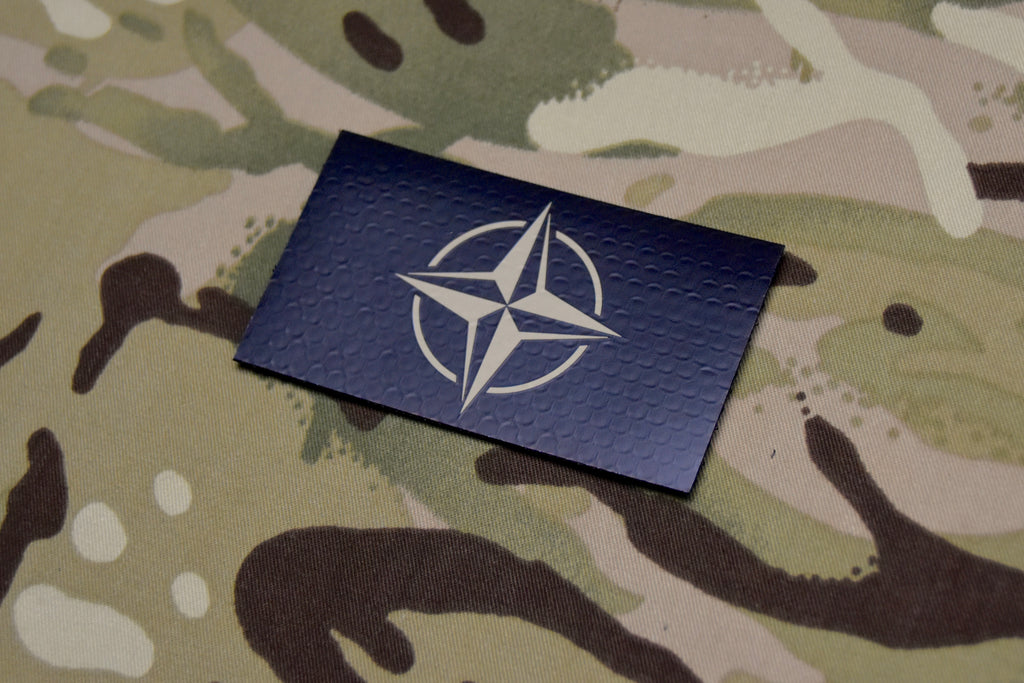 Infrared Flag of NATO Patch