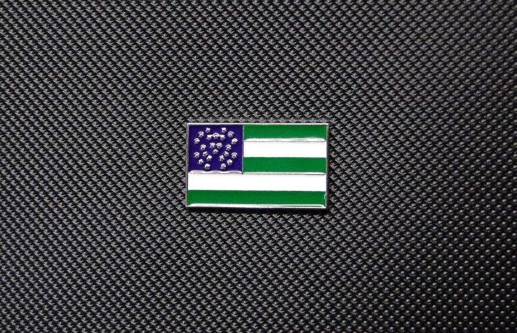 New York Police Department Flag Enamel Lapel Pin