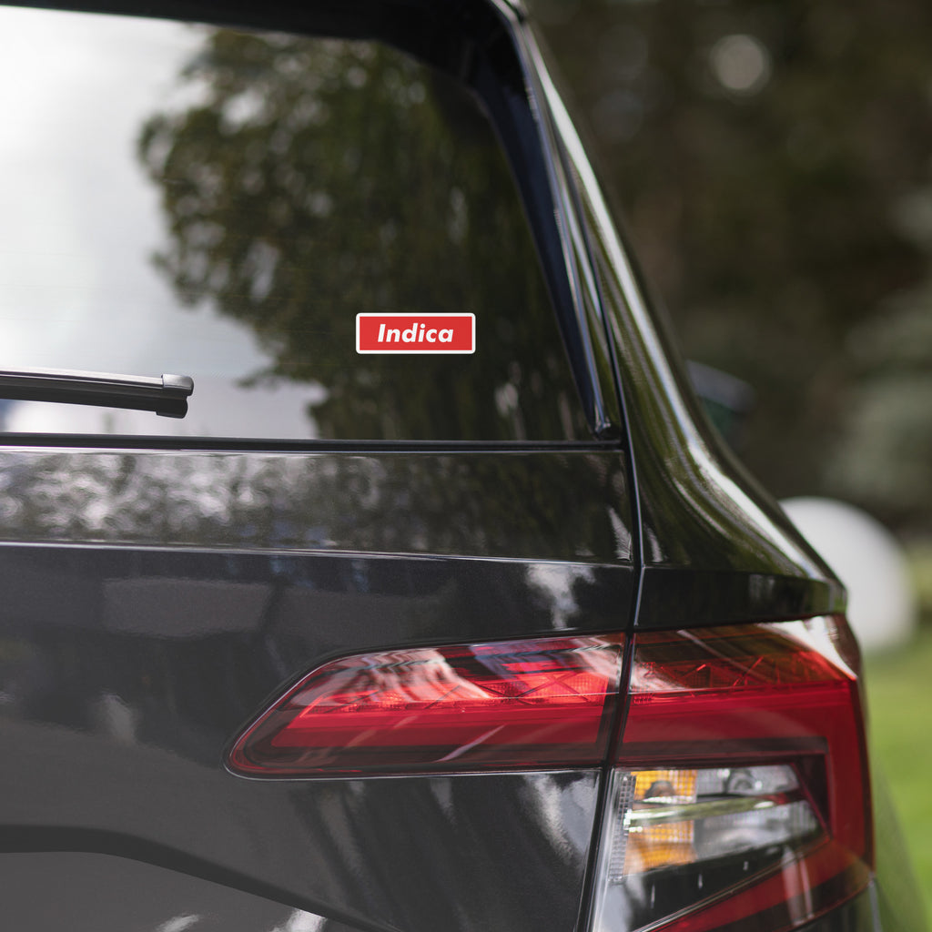 Indica Supreme Bubble-free stickers