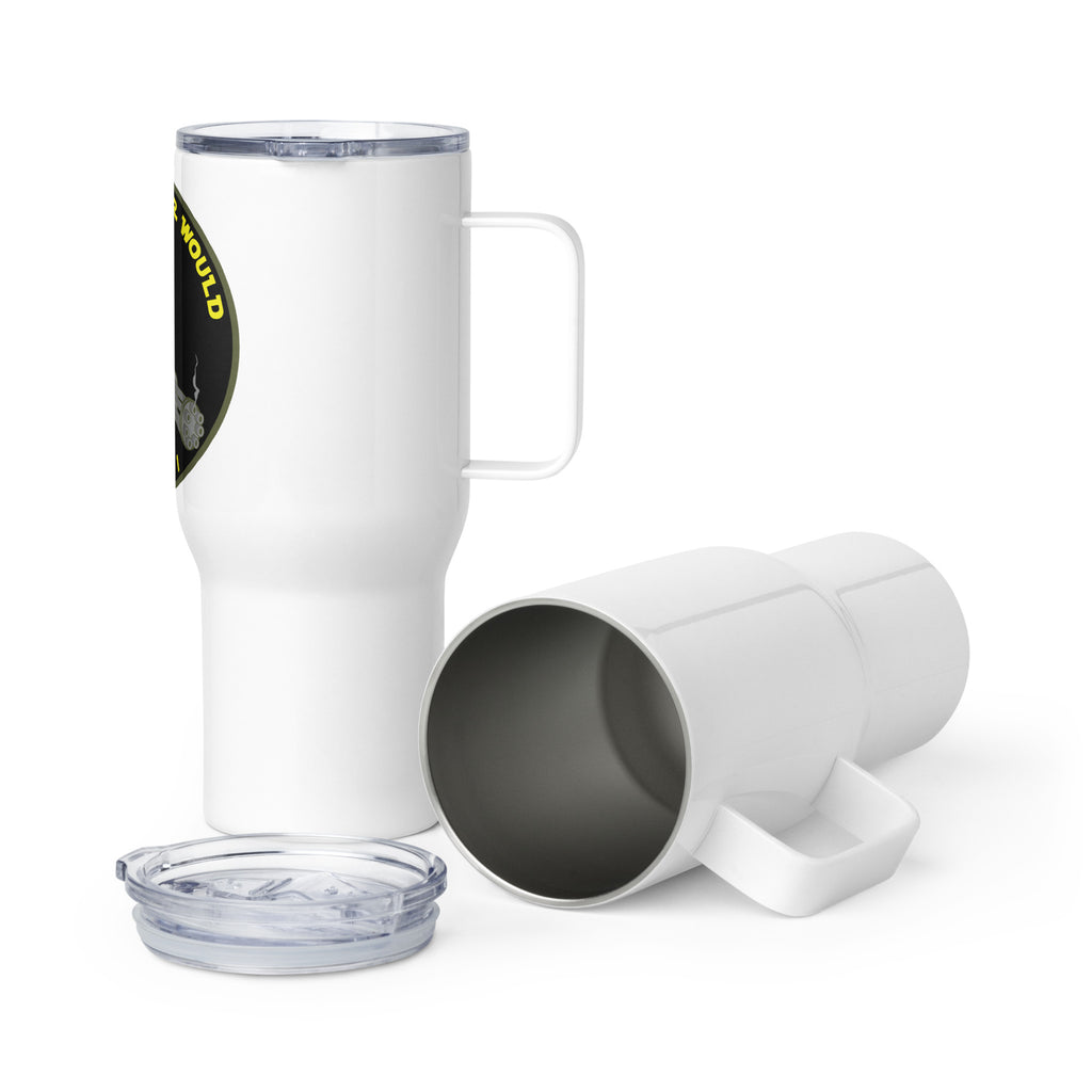 Tactical Yoda Travel Mug With Handle