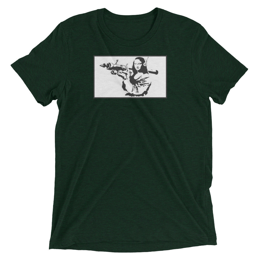 Mona Lisa Bazooka Short Sleeve T-shirt