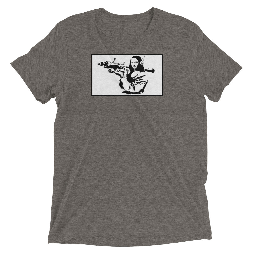 Mona Lisa Bazooka Short Sleeve T-shirt