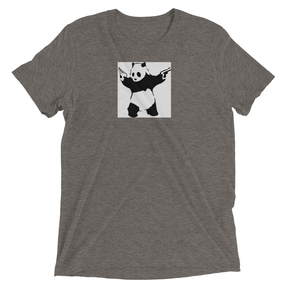 Panda With Guns Short Sleeve T-shirt