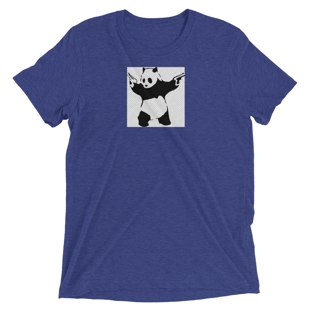 Panda With Guns Short Sleeve T-shirt