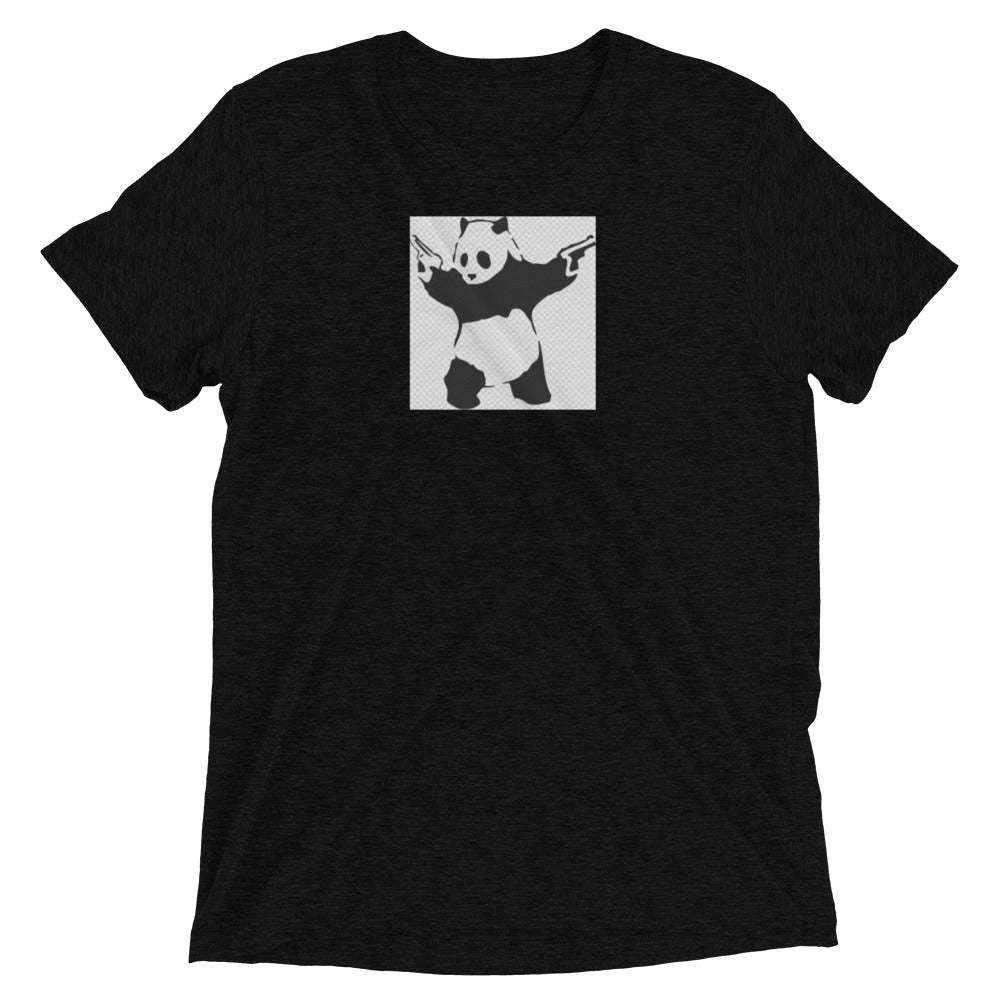 Panda With Guns Short Sleeve T-shirt