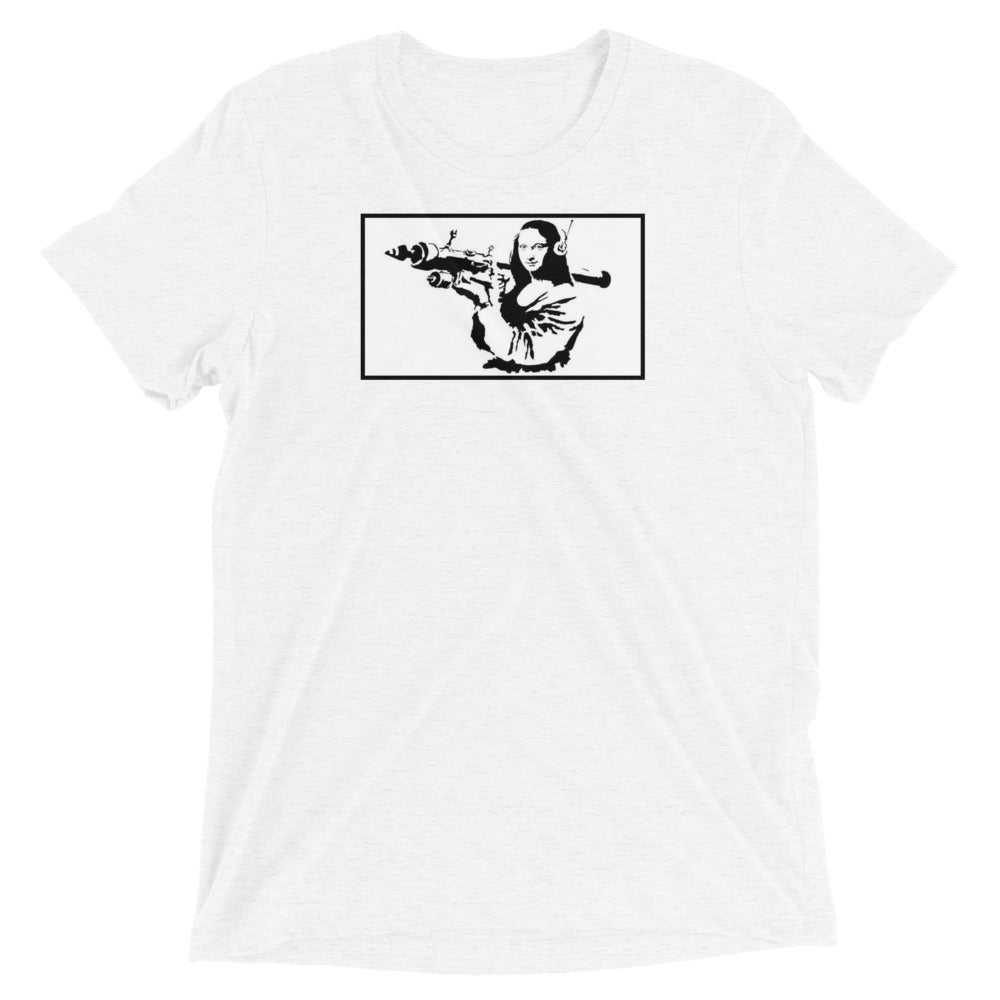 Mona Lisa Bazooka Short Sleeve T-shirt