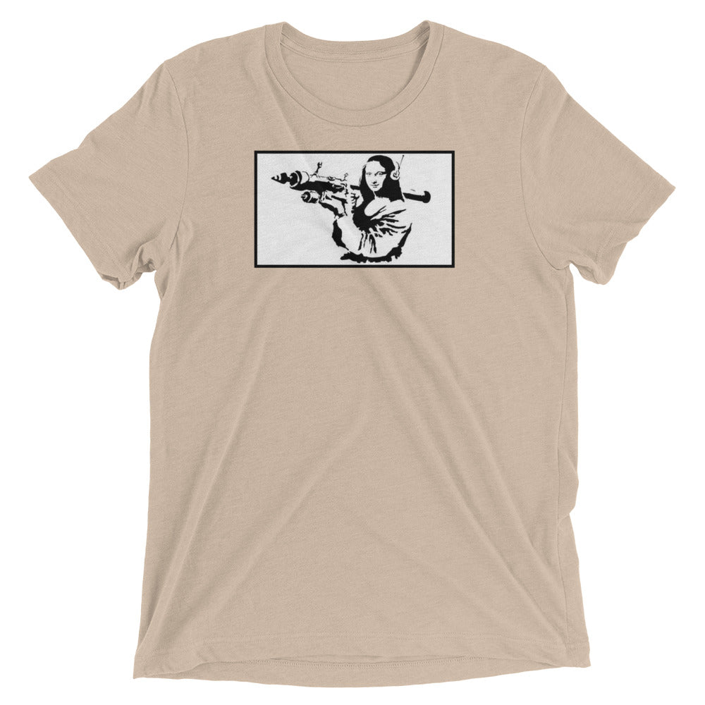 Mona Lisa Bazooka Short Sleeve T-shirt