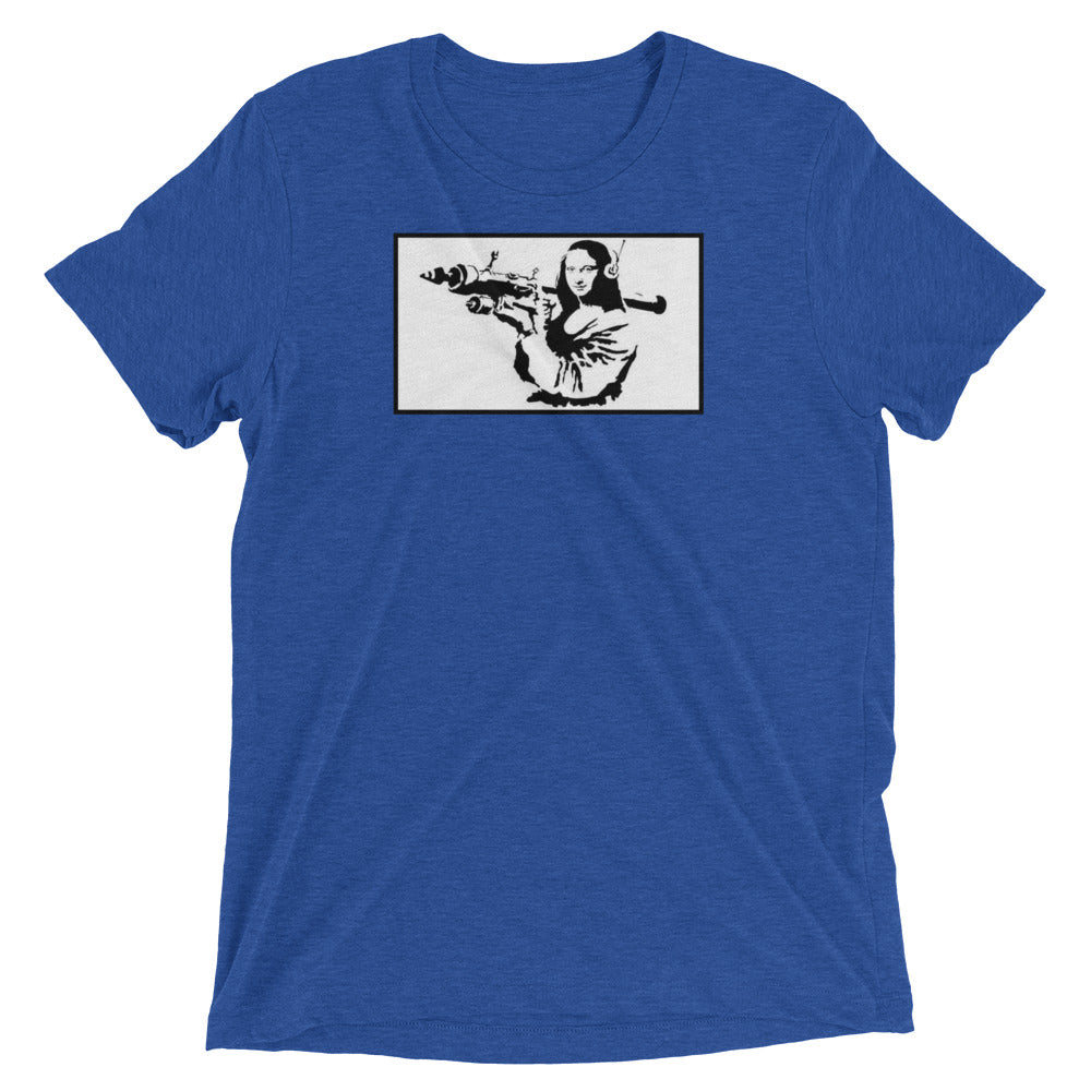 Mona Lisa Bazooka Short Sleeve T-shirt