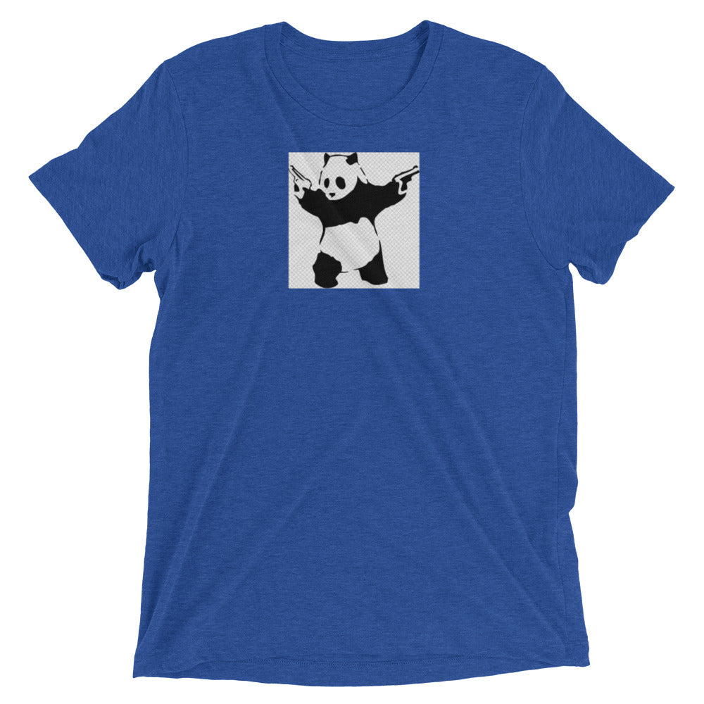 Panda With Guns Short Sleeve T-shirt