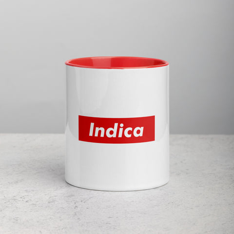 Indica Supreme White Glossy Mug