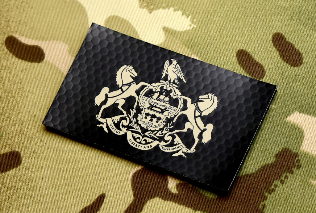 Infrared Pennsylvania State Flag Patch