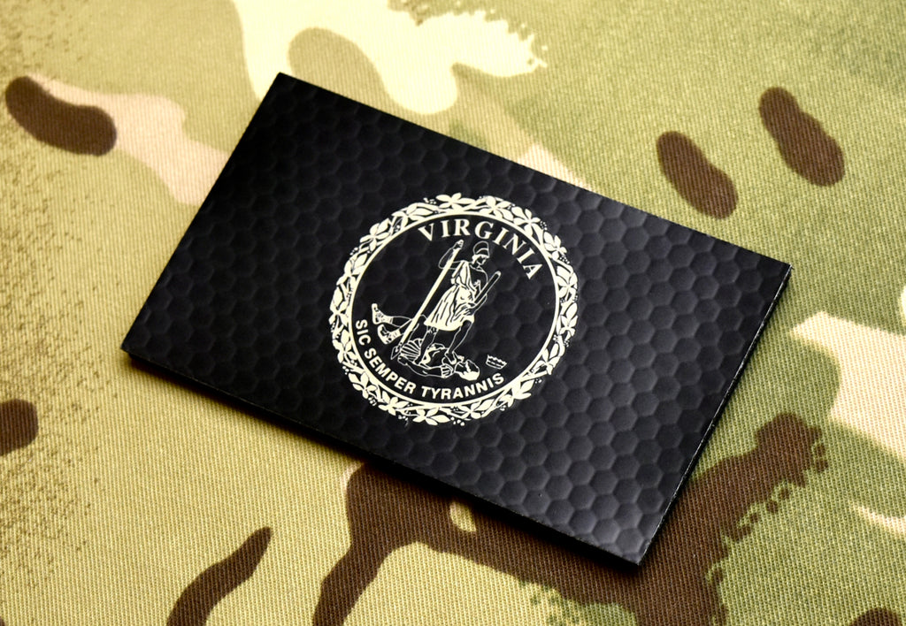 Infrared Virginia State Flag Patch