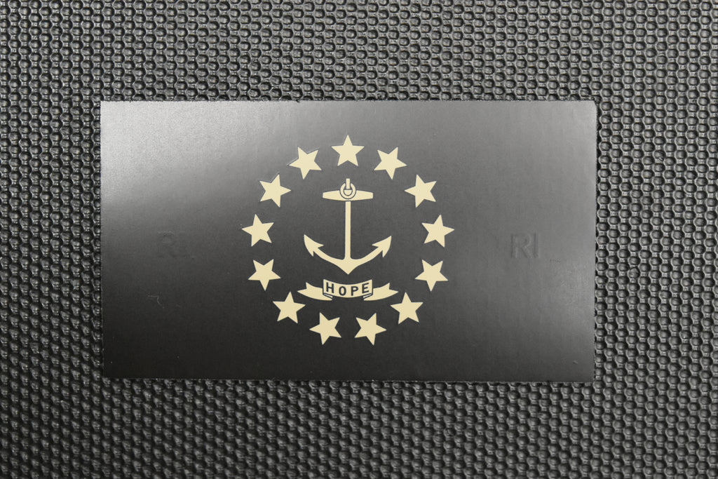 Infrared Rhode Island State Flag Patch