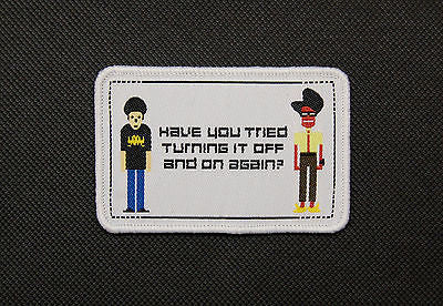 The IT Crowd Woven Morale Patch