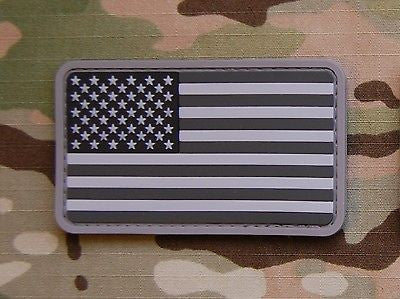 US Flag PVC Morale Patch - Urban