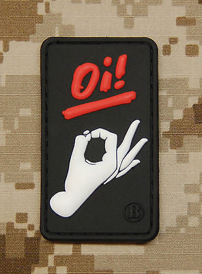 Oi Wanker 3D PVC Morale Patch