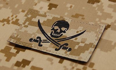Infrared NWU Type II Calico Jack Call Sign Patch
