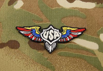 USA Wings GITD Morale Patch