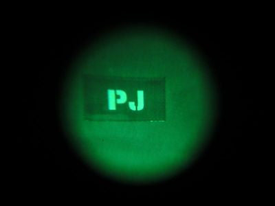 Infrared PJ Call Sign Patch - Multicam