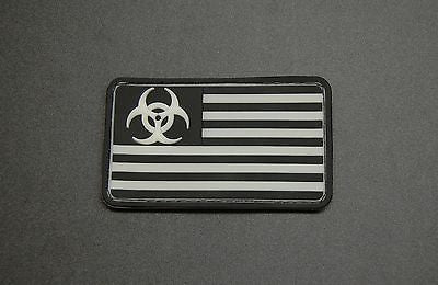 Biohazard USA GTID 3D PVC Morale Patch