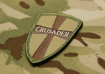 Multicam Crusader Cross Shield Morale Patch