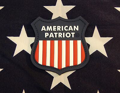 American Patriot 3D PVC Morale Patch