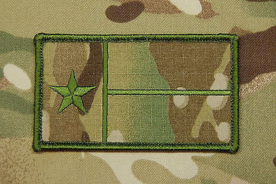 Multicam Texas State Flag Patch - Green Trim