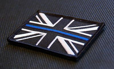 Thin Blue Line Union Flag Patch
