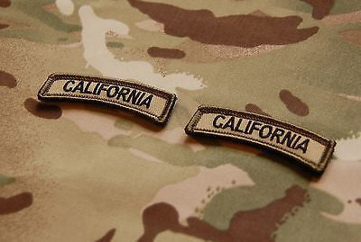 California State Tab Patch Set - Multicam