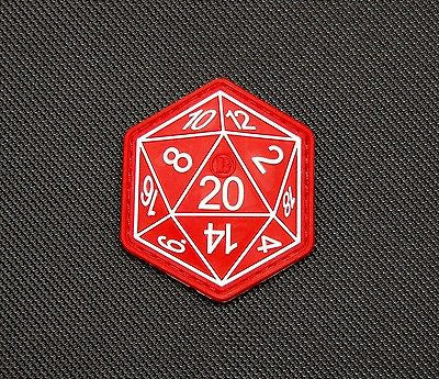 Dungeons And Dragons 3D PVC Morale Patch