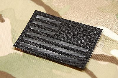 Infrared Blackout IR US Reverse Flag Patch