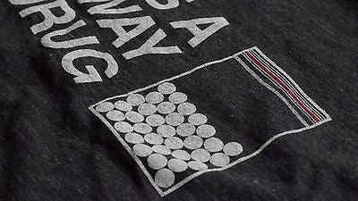 AIRSOFT IS A GATEWAY DRUG T-Shirt Everyday No Days Off Apparel - Size L