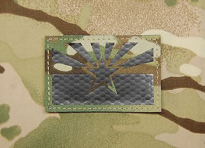 Infrared NWU Type II / AOR1 IR US Flag Patch Forward