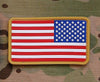 Reverse US Flag PVC Morale Patch