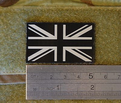 Mini UK IR Flag Patch - Tan & Black