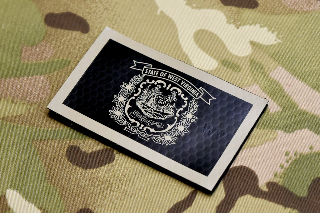 Infrared West Virginia State Flag Patch