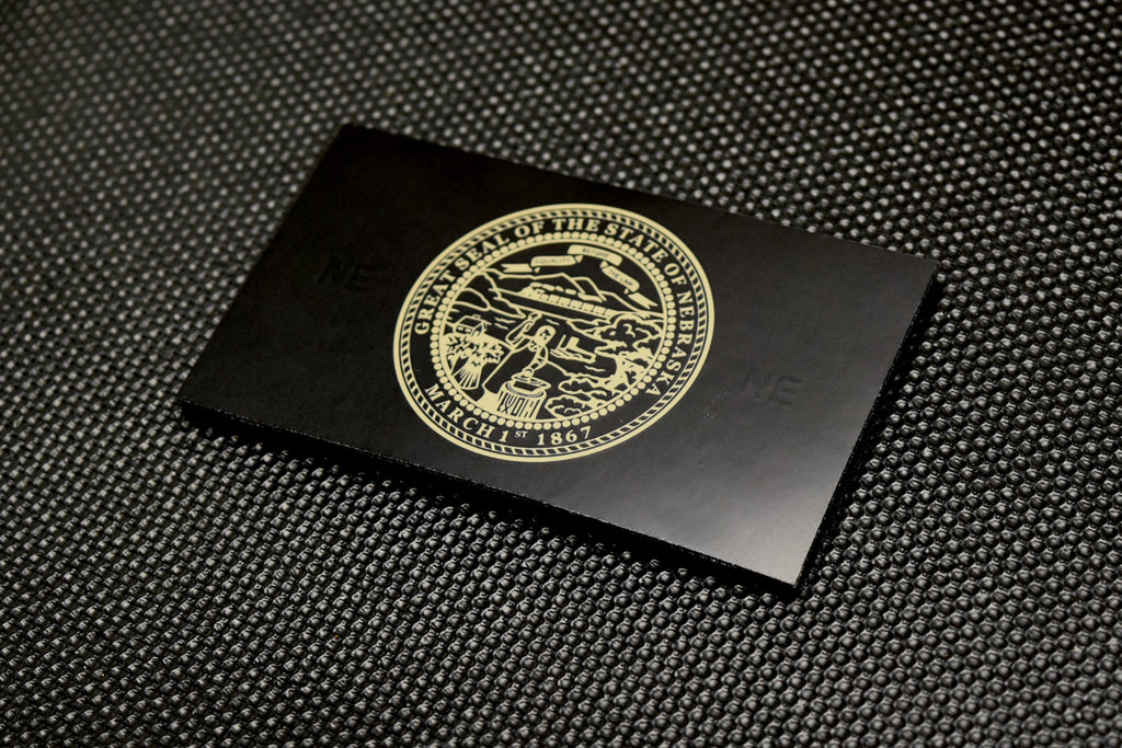 Infrared Nebraska State Flag Patch