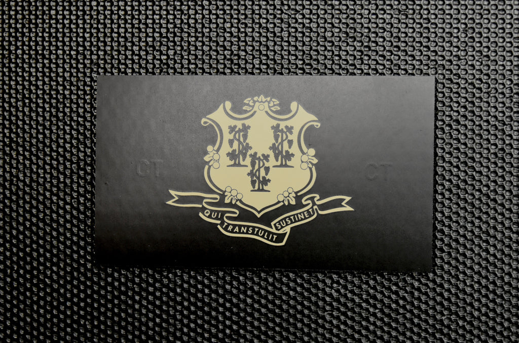 Infrared Connecticut State Flag Patch