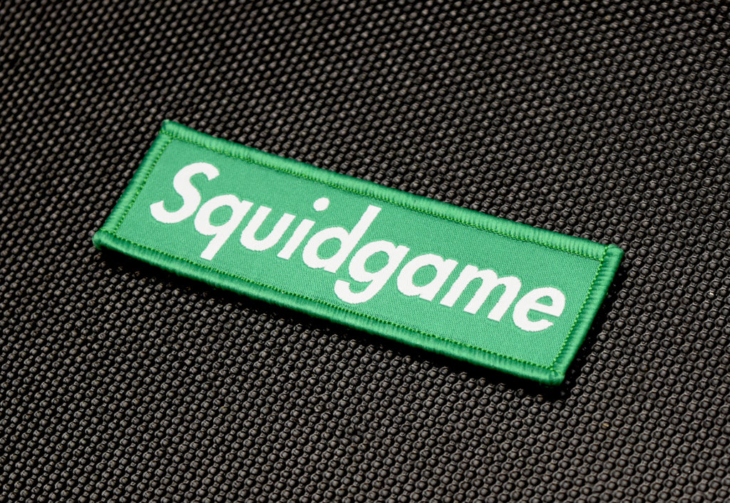 Squidgame Woven Morale Patch - Green