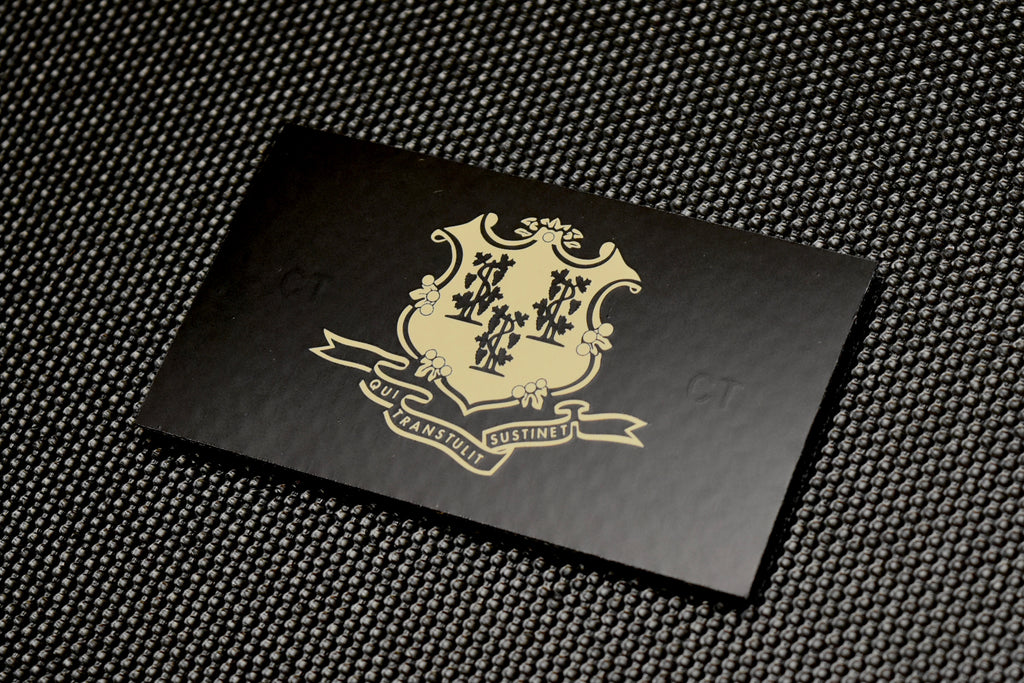 Infrared Connecticut State Flag Patch