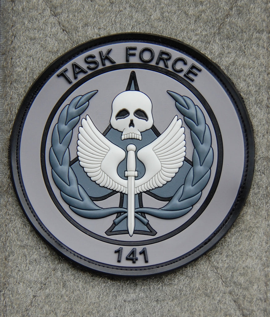 Call Of Duty Task Force 141 3D PVC Patch