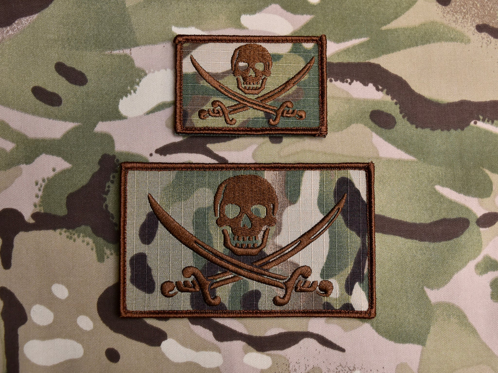Multicam Calico Jack Patch Set