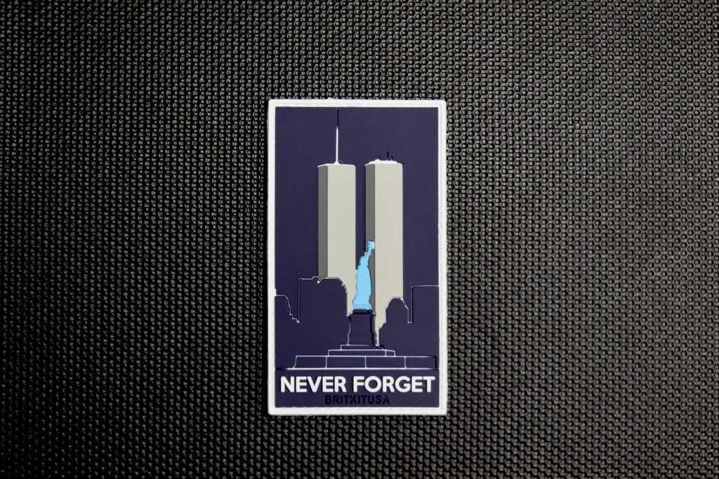 Never Forget 9/11 PVC Patch
