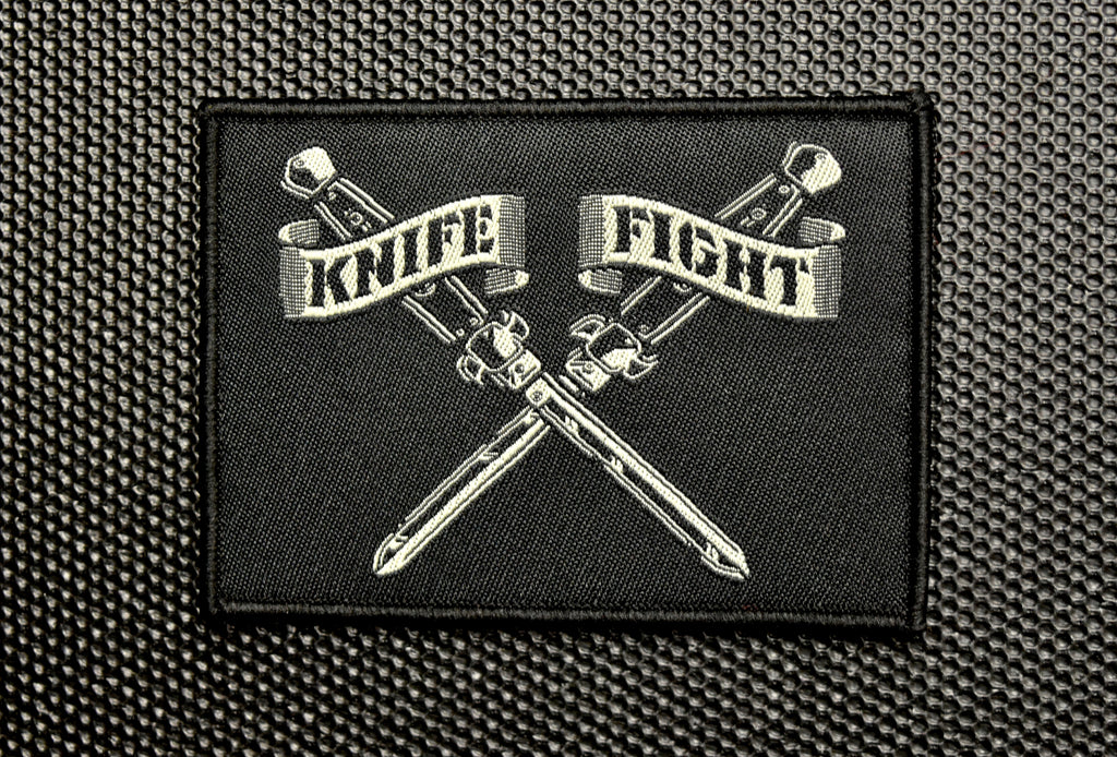 Knife Fight Woven Morale Patch