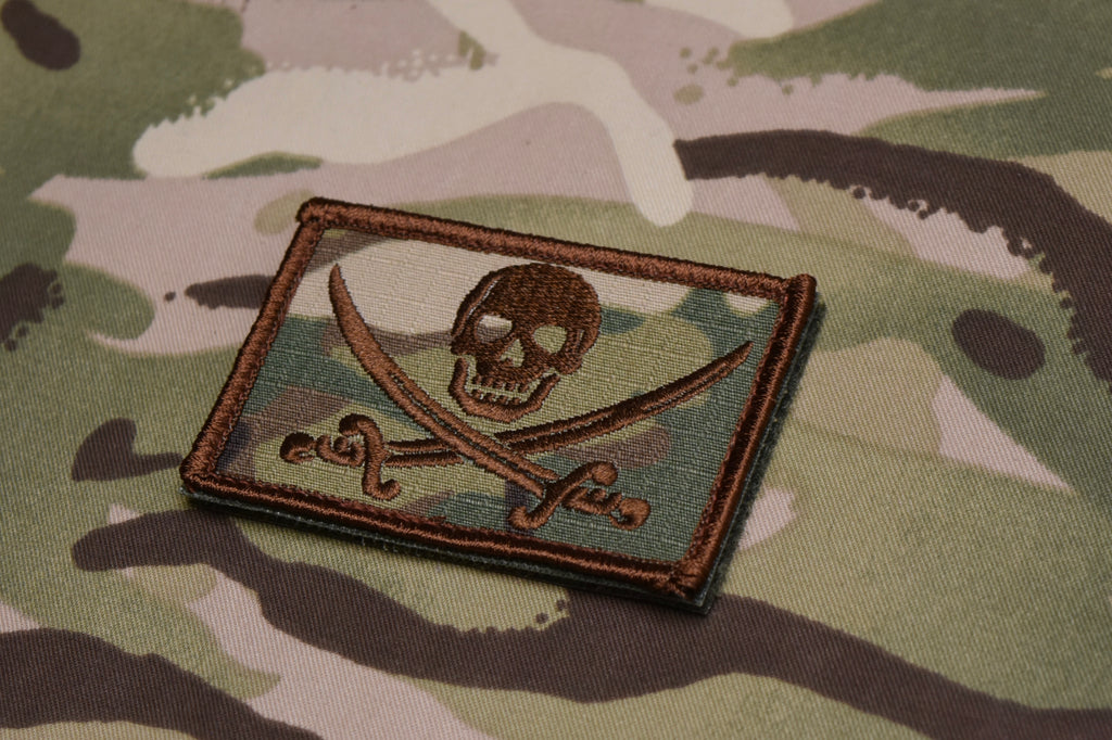 Multicam Calico Jack Patch Set