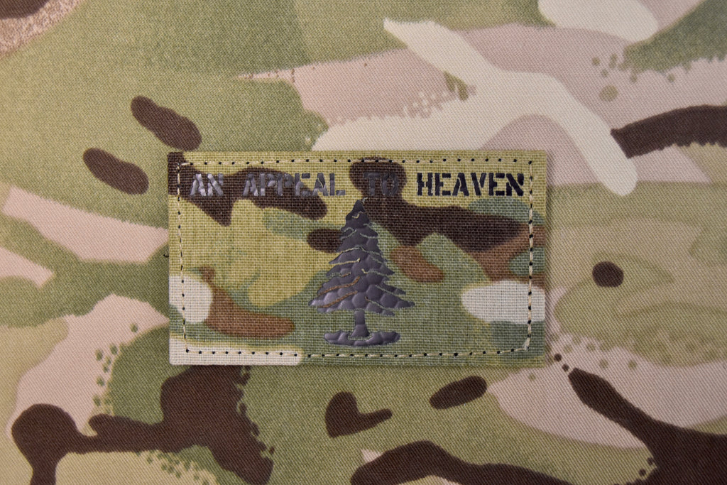 Infrared Multicam AN APPEAL TO HEAVEN Pine Tree Flag Patch