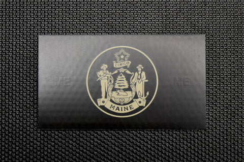 Infrared Alaska State Flag Patch