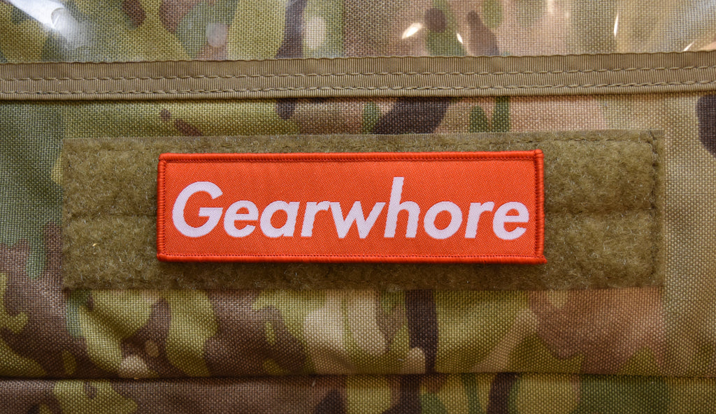 Gearwhore Woven Morale Patch