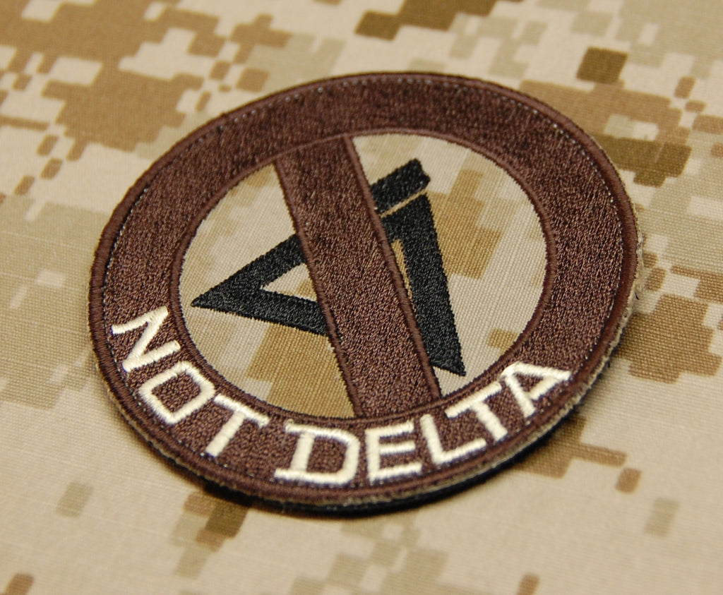 AOR1 NOT DELTA Morale Patch